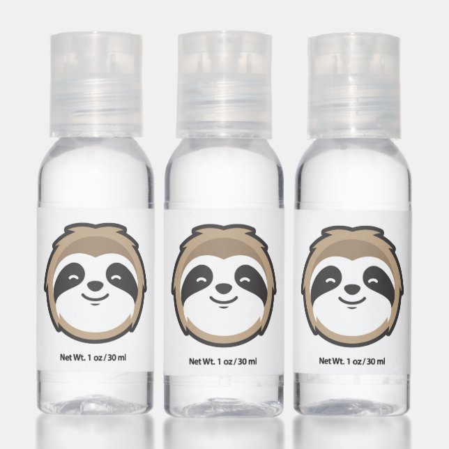 Sloth Mascot Hand Sanitizer (Set)