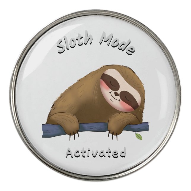 sloth mode activated sleep nap divot tool (Detail)