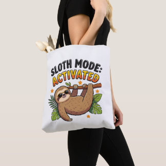 SLOTH MODE: ACTIVATED TOTE BAG