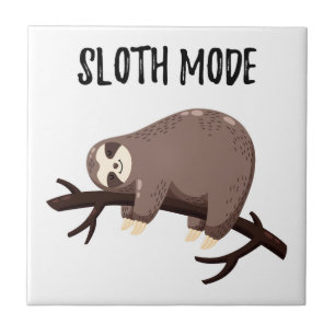 Sloth Mode Ceramic Tile