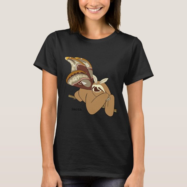 Sloth + Moth = Smoth T-Shirt (Front)