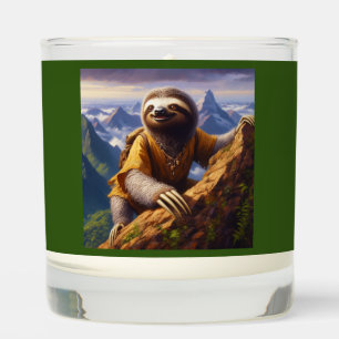 Sloth Mountain Climbing Scented Candle