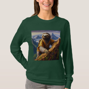 Sloth Mountain Climbing T-Shirt