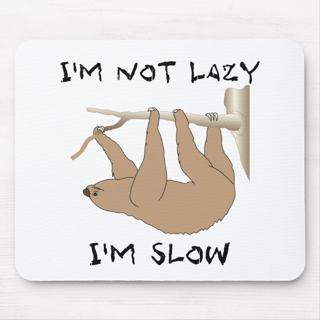 Sloth Mouse Pad (Front)