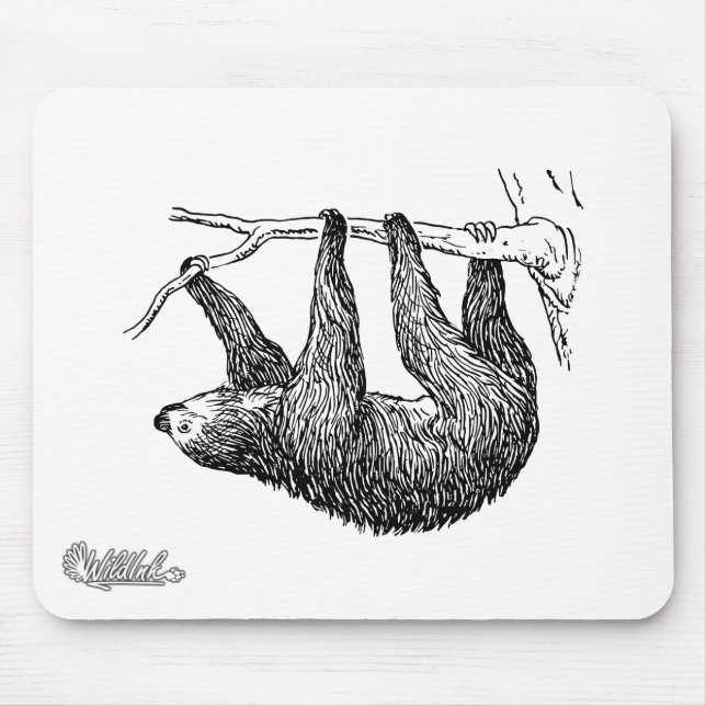 Sloth Mouse Pad (Front)