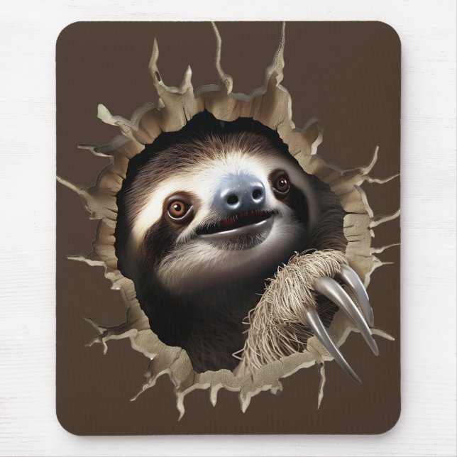 Sloth Mouse Pad (Front)