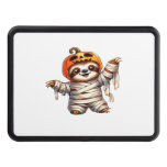 Sloth Mummy Halloween Classic T-Shirt Hitch Cover