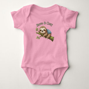Sloth – Nap Time Champion Baby Bodysuit