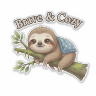 Sloth – Nap Time Champion Sticker