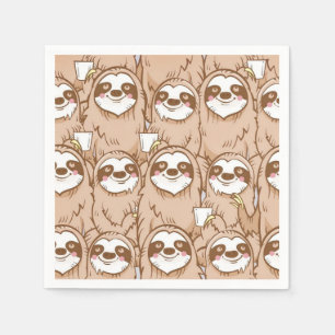 Sloth Napkins