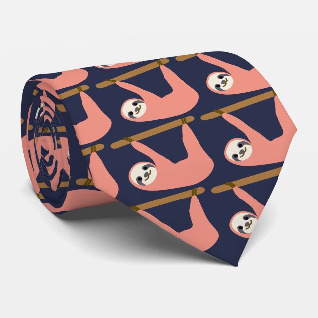 Sloth Neck Tie (Rolled)