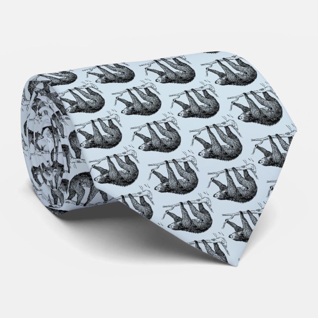 Sloth Neck Tie (Rolled)