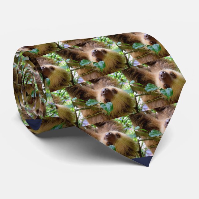 Sloth Neck Tie (Rolled)