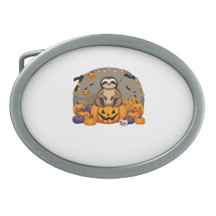 Sloth-o-ween Classic T-Shirt Belt Buckle