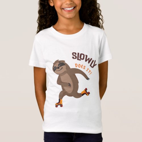 Sloth on Skates T_Shirt