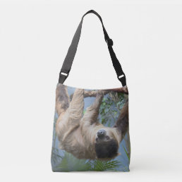 Sloth Photo Crossbody Bag