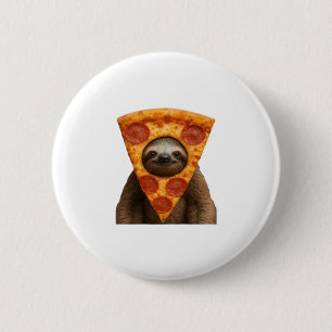 Sloth pizza funny weird prank meme cute happy chri button