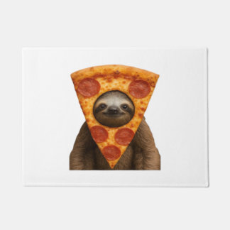 Sloth pizza funny weird prank meme cute happy chri doormat