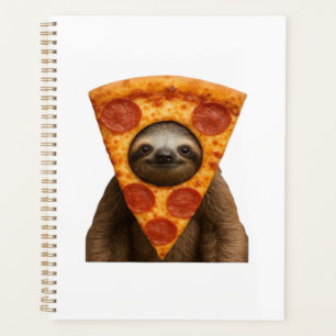 Sloth pizza funny weird prank meme cute happy chri planner