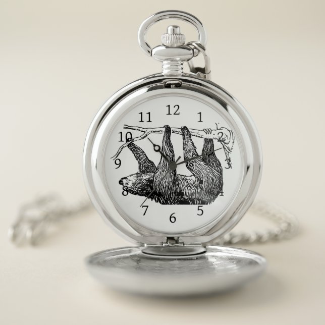 Sloth Pocket Watch (Inside)