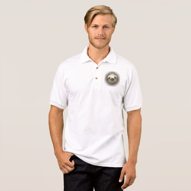 Sloth Polo Shirt (Front Full)