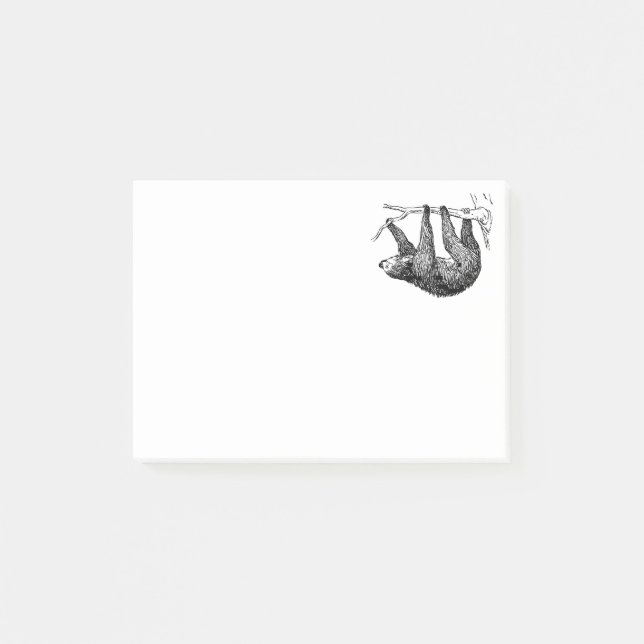 Sloth Post-it Notes (Front)