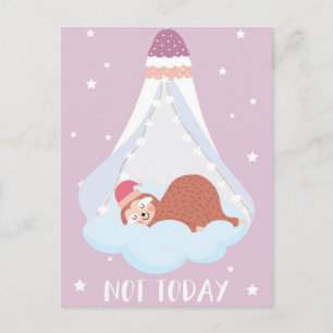 Sloth Postcard