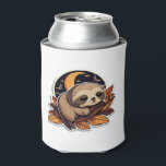 sloth pumpkin Halloween sticker style 2 Classic T- Can Cooler<br><div class="desc">sloth pumpkin Halloween sticker style 2 Classic T-Shirt</div>