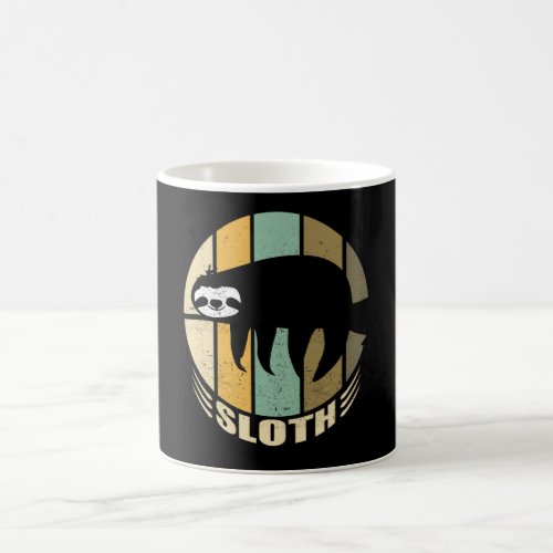 Sloth Retro  Sloth Funny Gift Coffee Mug