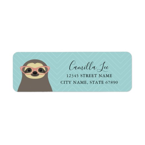 Sloth Return Address Labels