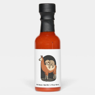 Sloth Riding Llama Hot Sauces