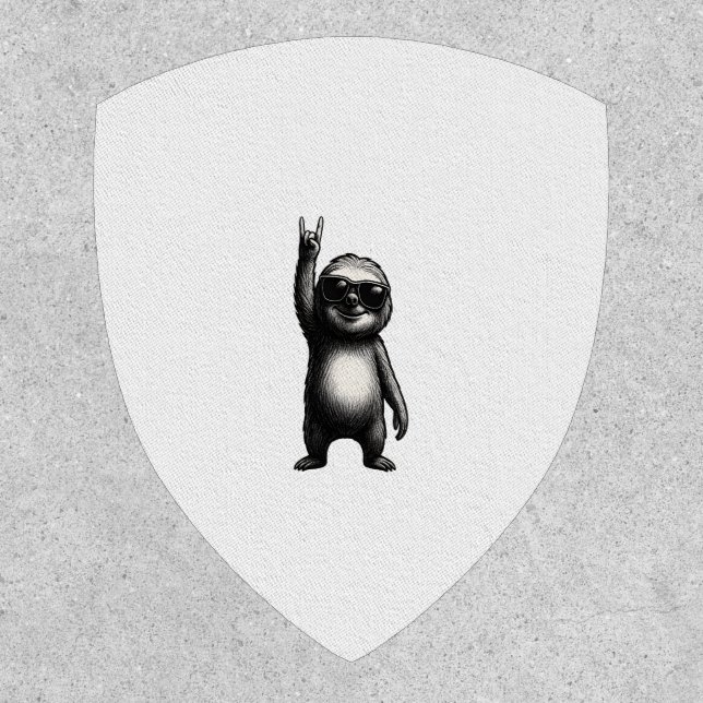 Sloth Rocking Dance Patch (Front)