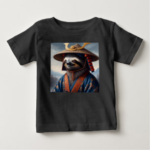 Sloth Samurai Baby T-Shirt