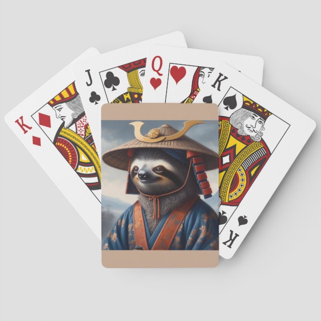 Sloth Samurai Poker Cards (Back)