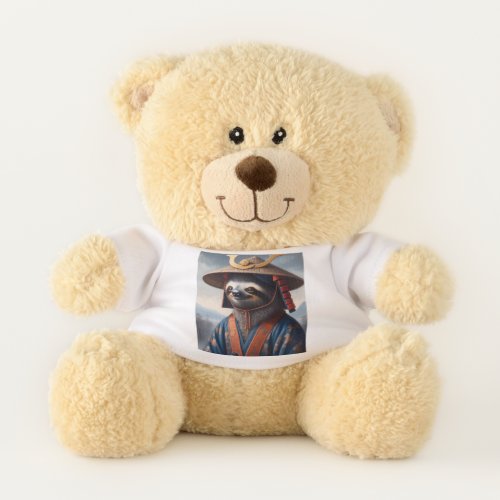 Sloth Samurai Teddy Bear