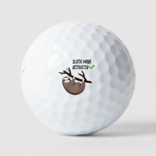 Sloth Says   Sloth Mode Activated Golf Balls