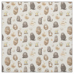Sloth Serenity: Whimsy Sloth Fabric