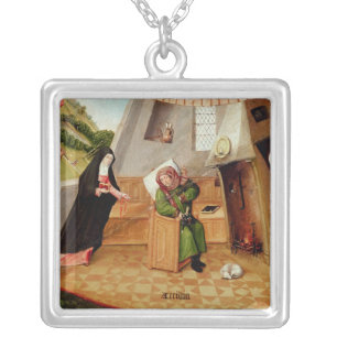 Sloth Silver Plated Necklace