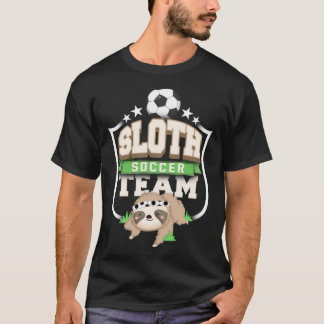 Sloth Soccer heartbeat T-Shirt