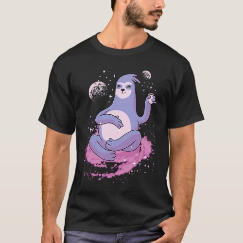 Sloth Space Traveler T-Shirt