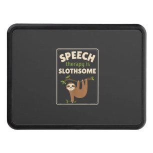 Sloth Speech Therapist Speech Therapy Pathology T- Hitch Cover
