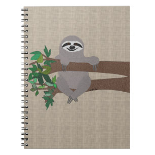 Sloth Spiral Notebook