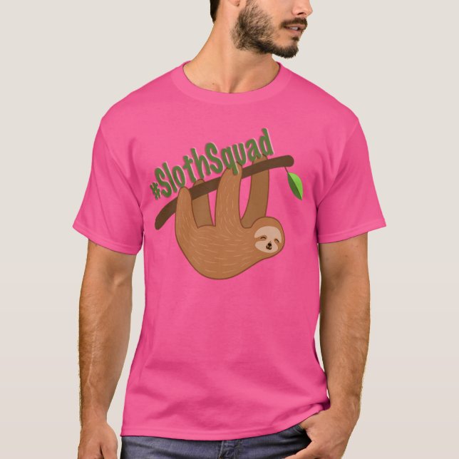 Sloth Squad T-Shirt (Front)