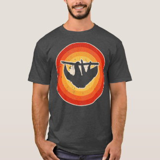 Sloth Sunset Retro for Men Women Boys Girls Kids A T-Shirt