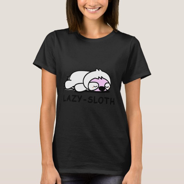 Sloth Swea Sloth Sloth Yoga Swea Humorous Swea Fun T-Shirt (Front)