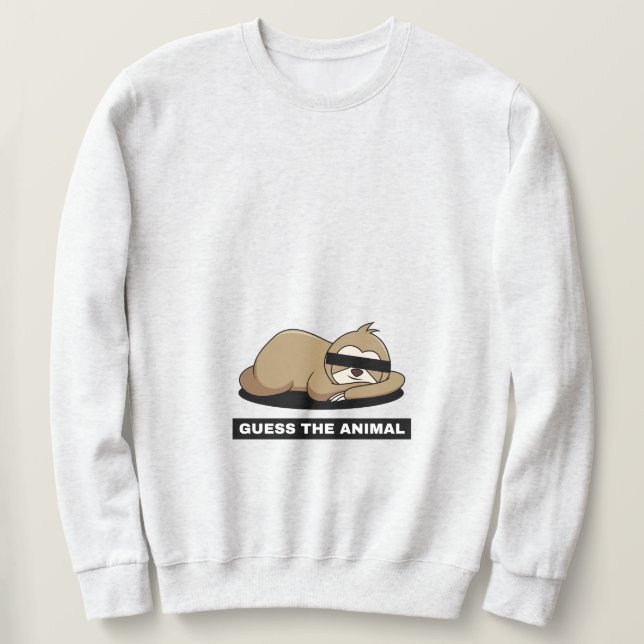 Sloth Sweatshirt (Design Front)