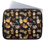 Sloth Sweet Treats Pattern Laptop Sleeve