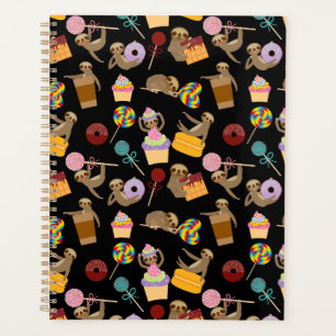 Sloth Sweet Treats Pattern Planner