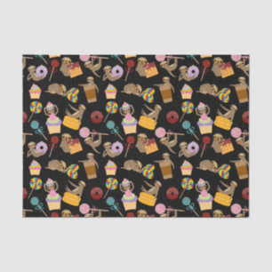 Sloth Sweet Treats Pattern Tissue Paper