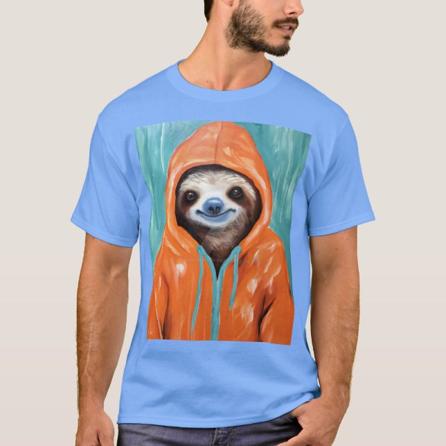 Sloth the rain T-Shirt (Front)